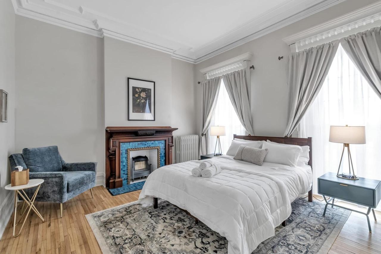 Spacious Second Empire Suite At The Platt Mansion Бъфало Екстериор снимка